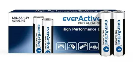 Bateria R6 (AA) alkaliczna 2900mAh everActive Pro 10szt.