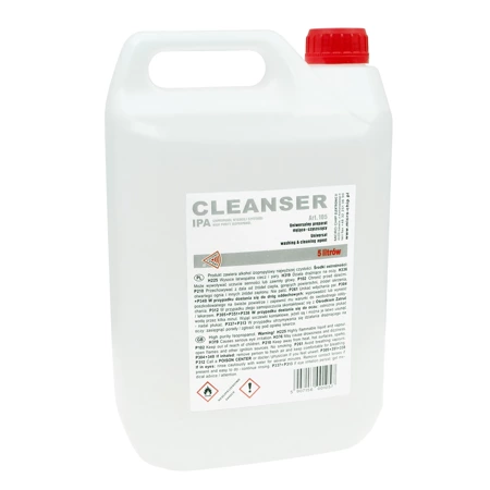 Cleanser IPA IZOPROPANOL, środek czyszczący do elektroniki, ART.105, 5L