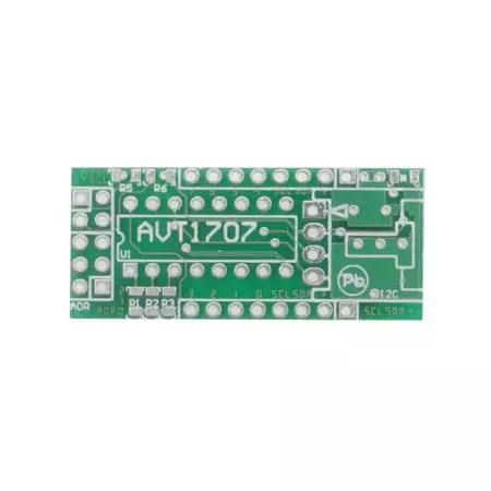 DIO_Expander - moduł ekspandera portów dla AVTduino, PCB do projektu AVT1707