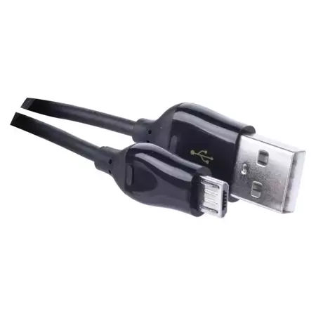 Kabel micro USB 1m czarny, EMOS SM7004B