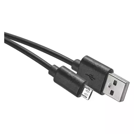 Kabel micro USB 20cm szybkie ładowanie Quick Charge, czarny EMOS