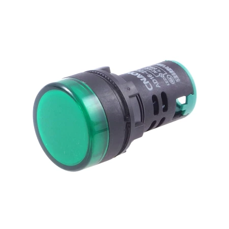 Kontrolka LED zielona - AD16-22DS - lampka sygnalizacyjna