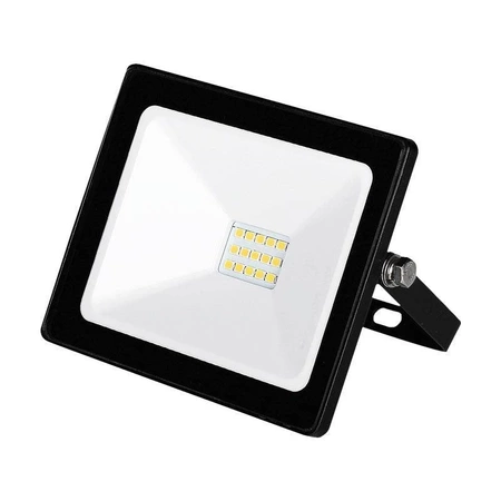 Naświetlacz LED FL27, 10W, 700lm, biały 4000K, 230V AC, obudowa czarna