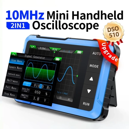 Oscyloskop 10MHz z generatorem DSO510 FNIRSI