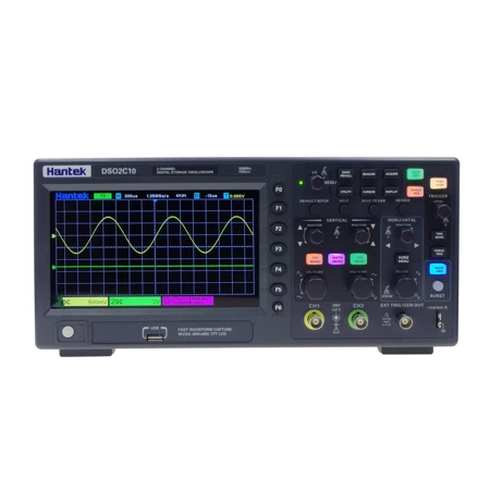 Oscyloskop dwukanałowy 2x100MHz HANTEK DSO2C10 