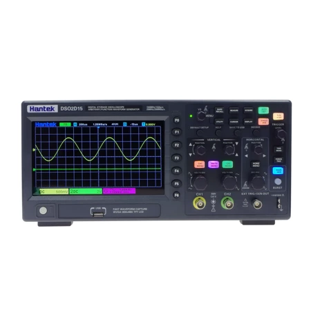 Oscyloskop dwukanałowy 2x150MHz z generatorem HANTEK DSO2D15