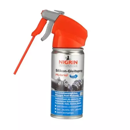 Silikon w Sprayu, Smar Silikonowy HyBrid 100ml NIGRIN 72240