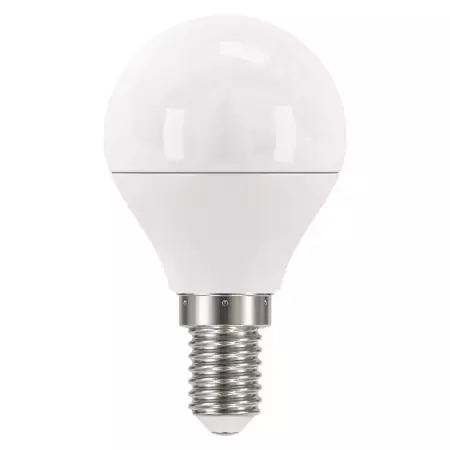 Żarówka LED E14 6W 470lm b. neutralny, bańka mleczna Mini Globe