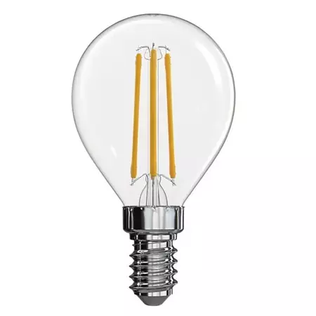 Żarówka LED E14 Filament Mini Globe 3.4W ciepła biel, EMOS ZF1220